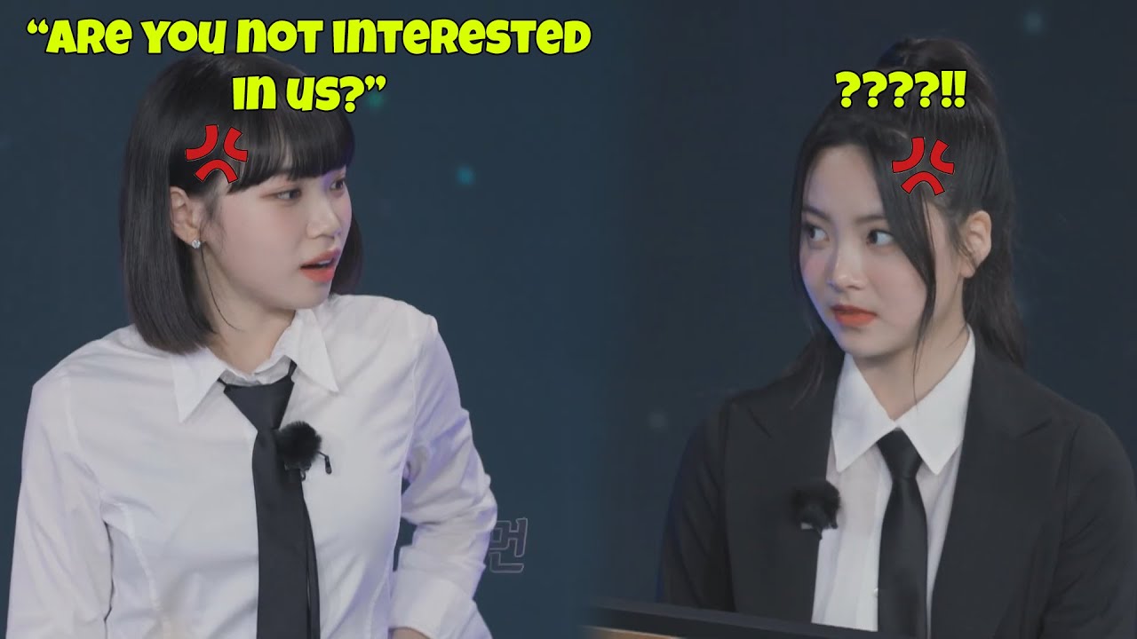 CHAEWON and EUNCHAE just won't let each other be in peace