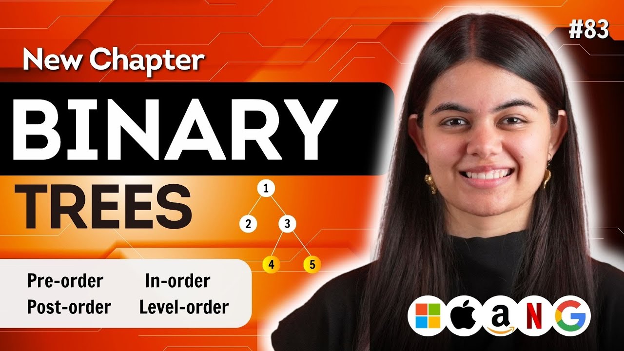 Binary Trees in Data Structures | Tree Traversal | DSA Placement Series