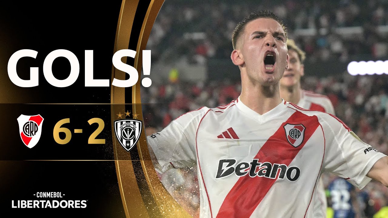 GOLS | RIVER PLATE X INDEPENDIENTE DEL VALLE | FASE DE GRUPOS | CONMEBOL LIBERTADORES 2025
