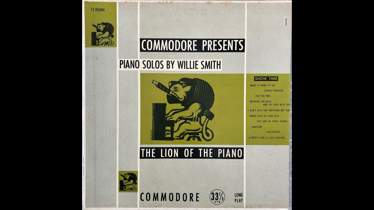 Willie Smith / The Lion of the Piano / Show Tunes / FL 30,004 A