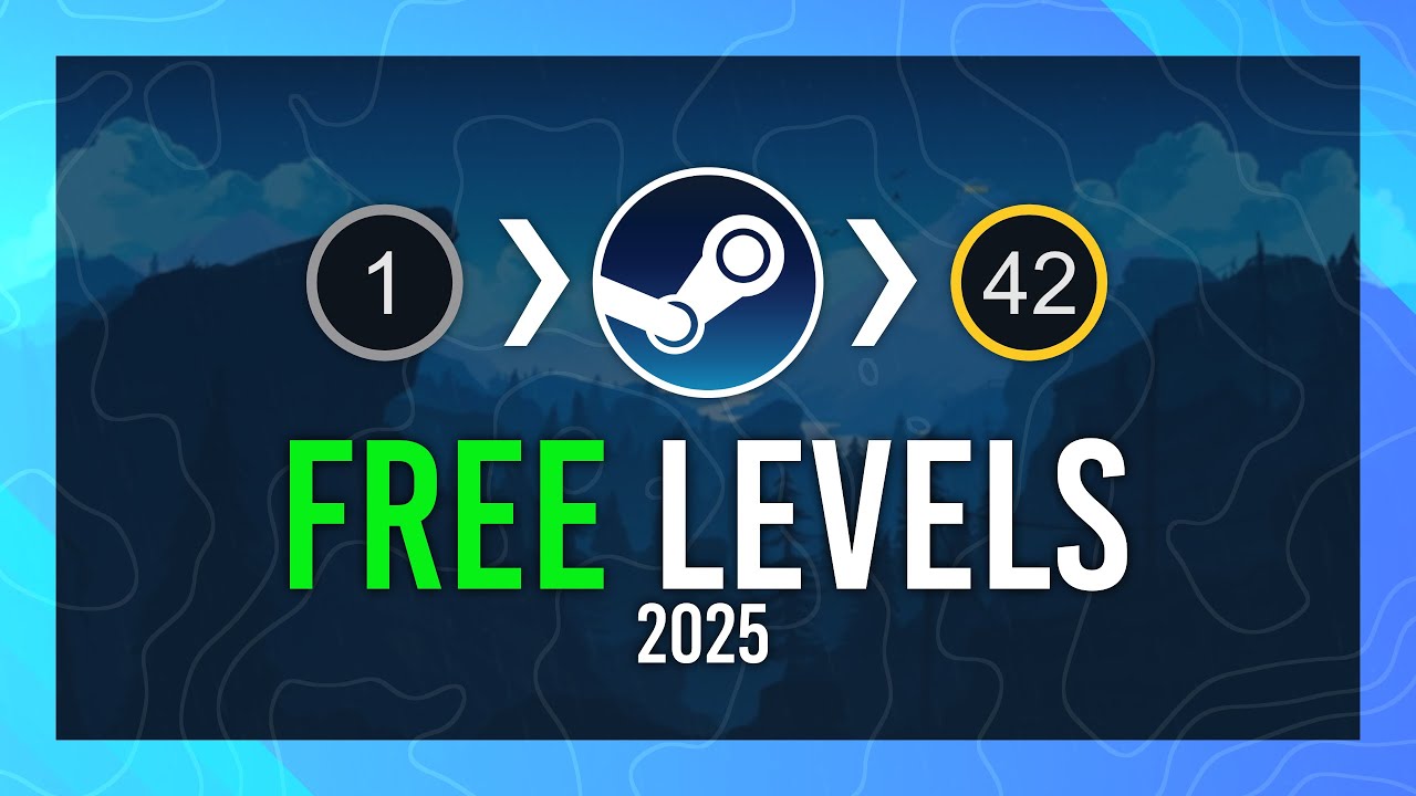 FREE Steam Level Guide *2025* | Methods to Get Steam Levels Free
