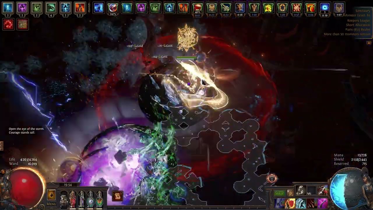Ward stacker HoI COC elementalist - T17