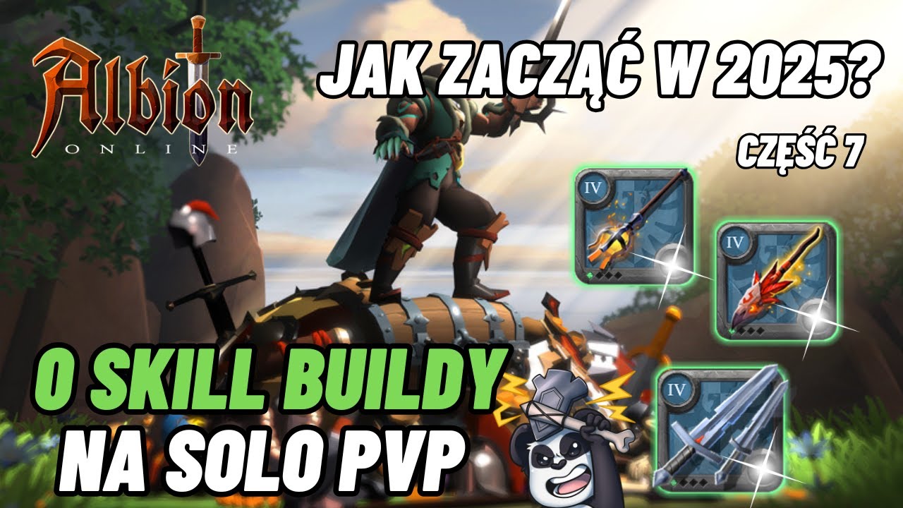 MEGA skuteczne i tanie solo buildy PvP! Jak zacząć w Albion Online w 2025r? #7 - Albion Online