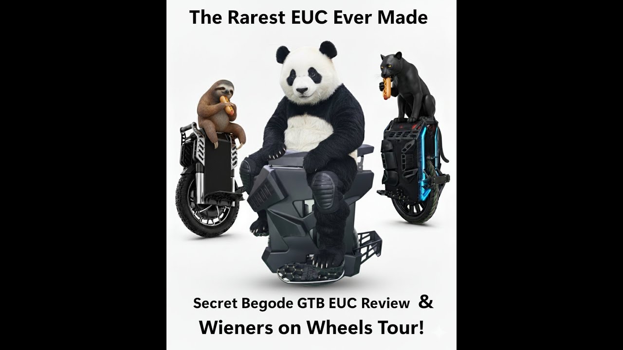 Самый редкий EUC из когда-либо созданных — GTB Grand Touring Boston Ride & Wieners on Wheels Tour!