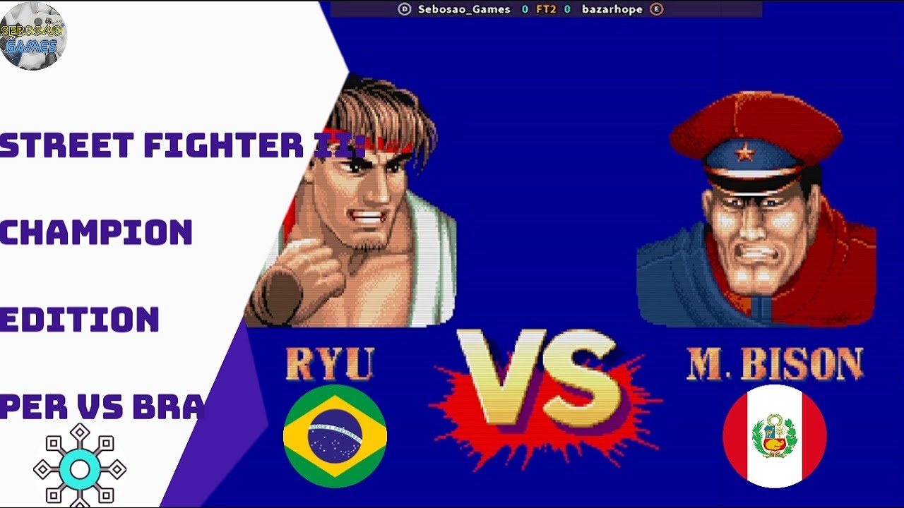 Street Fighter II: Champion Edition | Sebosao_Games (Бразилия) против bazarhope (Персидский залив)