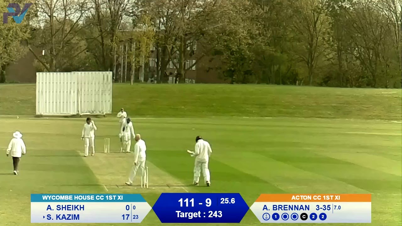 Acton CC 1st XI v Wycome House CC 1st XI