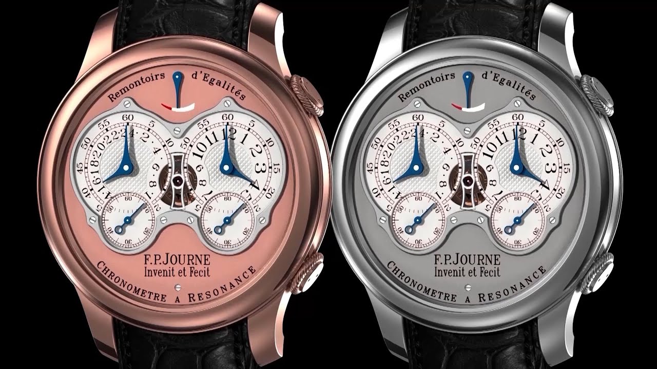 The new F.P.Journe Chronomètre à Résonance