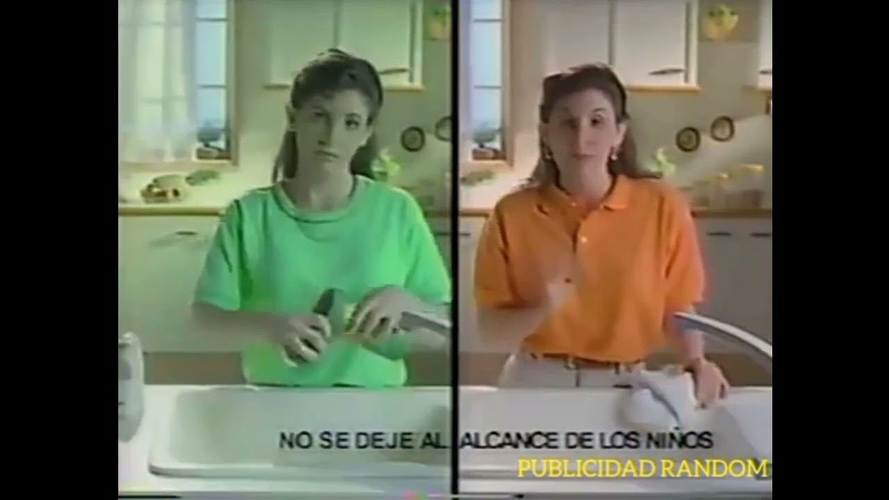 comercial maestro limpio 1994 (tir&aacute;ndole m****a a ajax)