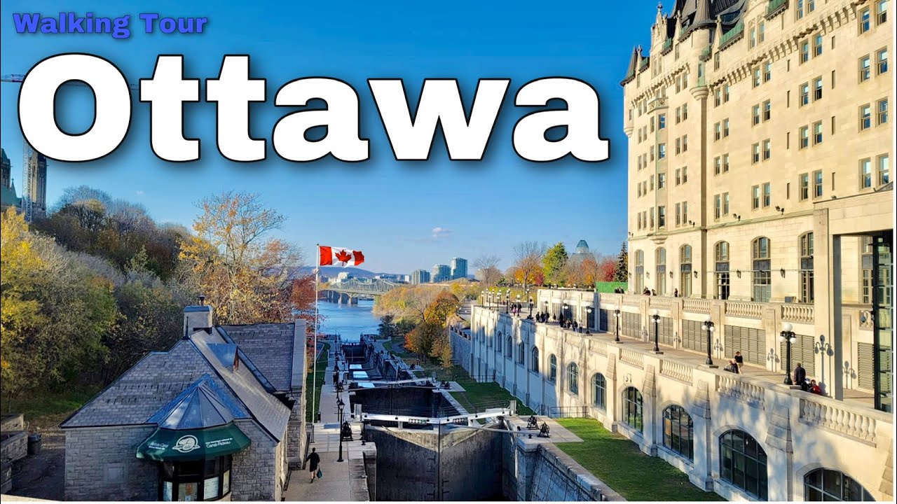 [4K] 🇨🇦 Downtown Ottawa | Walking Tour 4k
