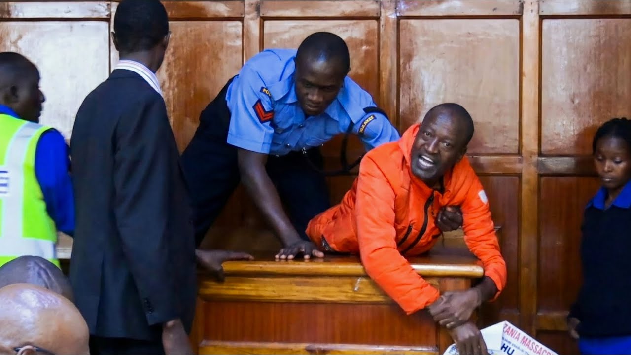 Drama in Court as Activist Julius Kamau Disrupts Court Proceedings at Milimani Court