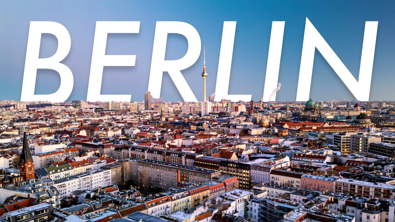 Berlin in 4K 🇩🇪 Scenic Relaxation Film with Peaceful Relaxing Music and City Video Ultra HD