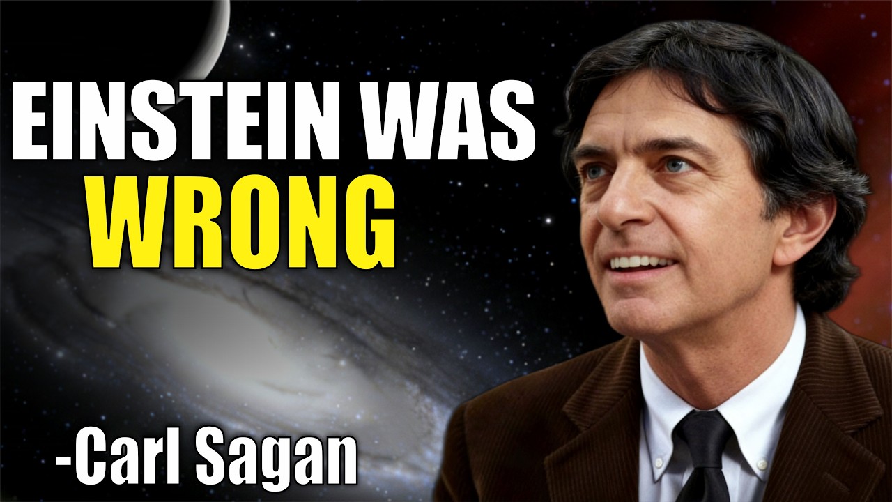 Gravity Does NOT Pull You Down — Carl Sagan's Explanation That Einstein Got WRONG