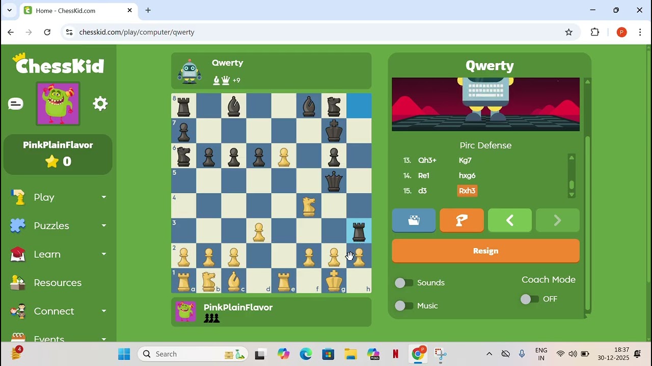 Chess in chess kids