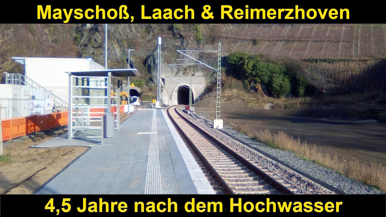 Ahrtal im Januar 2026 - Bilder des Ahrufers in Mayscho&szlig; & Reimerzhoven