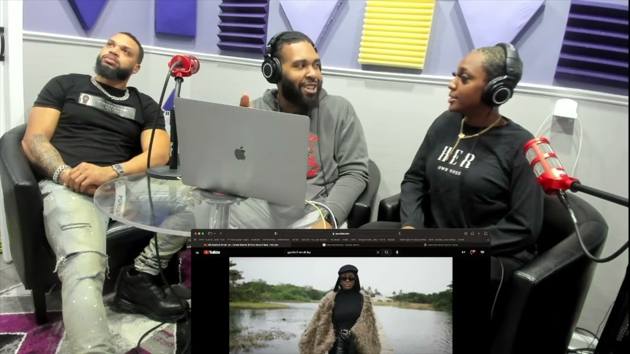 FINALLY GOT HER NAME RIGHT lol GYAKIE & OMAH LAY - FOREVER REMIX REACTION