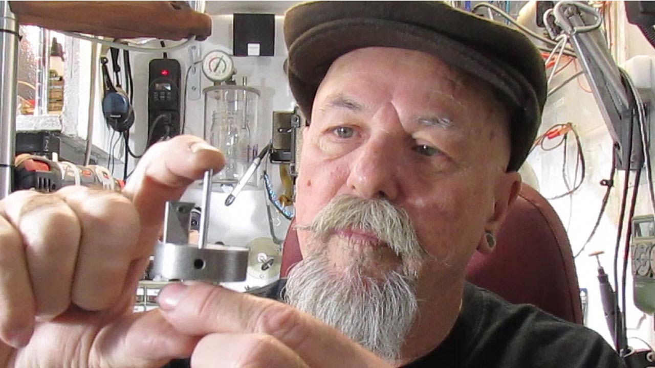 Using The Tenon Cutting Tool on a Molded Vulcanite Tobacco Pipe Stem: Part 1