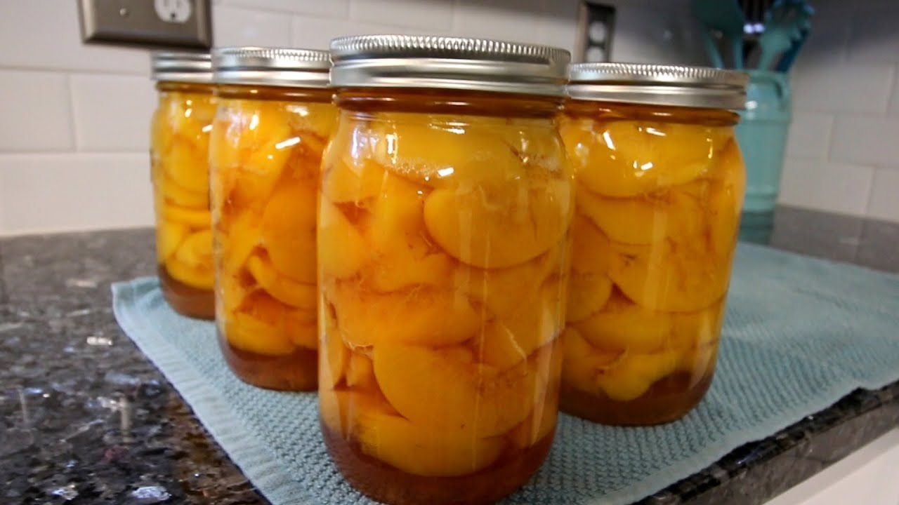 How to Can Peaches in a Water Bath Canner Using the Hot Pack Method