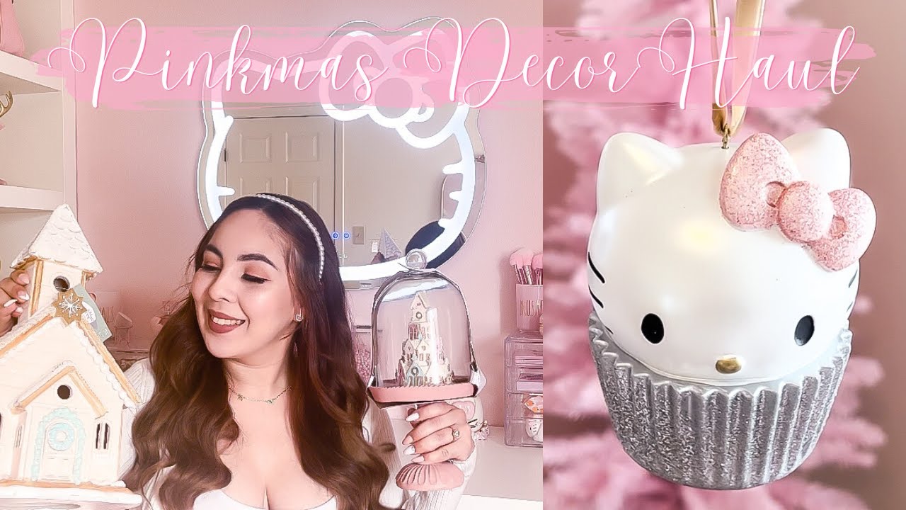 Pinkmas Decor Haul 2022! 💗❄️🎀☃️ Ross, TJMaxx, & Marshalls!