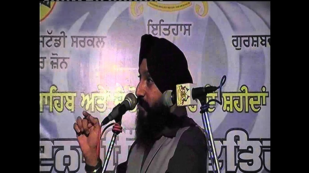 Dr. Sukhpreet Singh Ji Udoke Sikh-Itihas Part-2 (30-03-1726 to 06-05-1740) live on 25-2-2013.flv