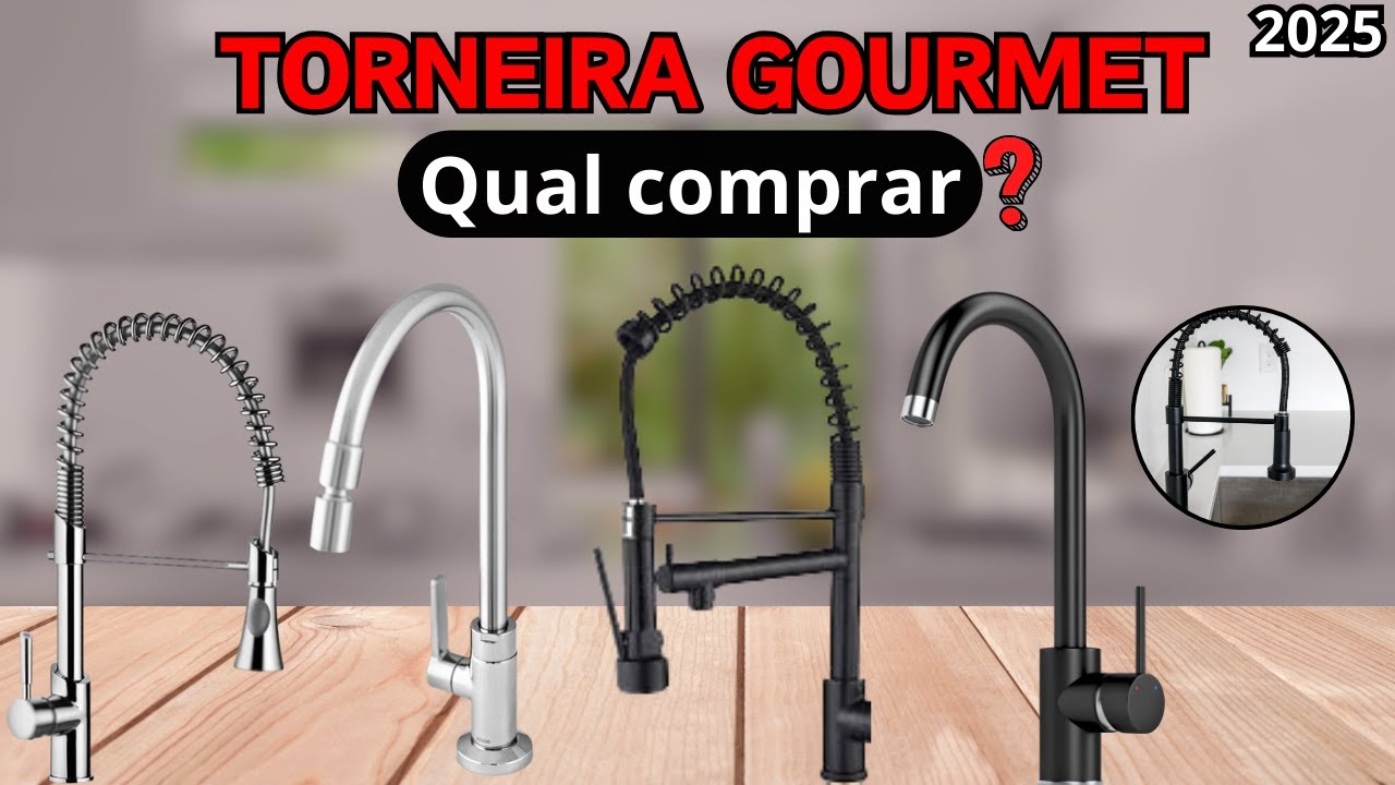 Qual a Melhor Torneira Gourmet para Cozinha  em 2025?