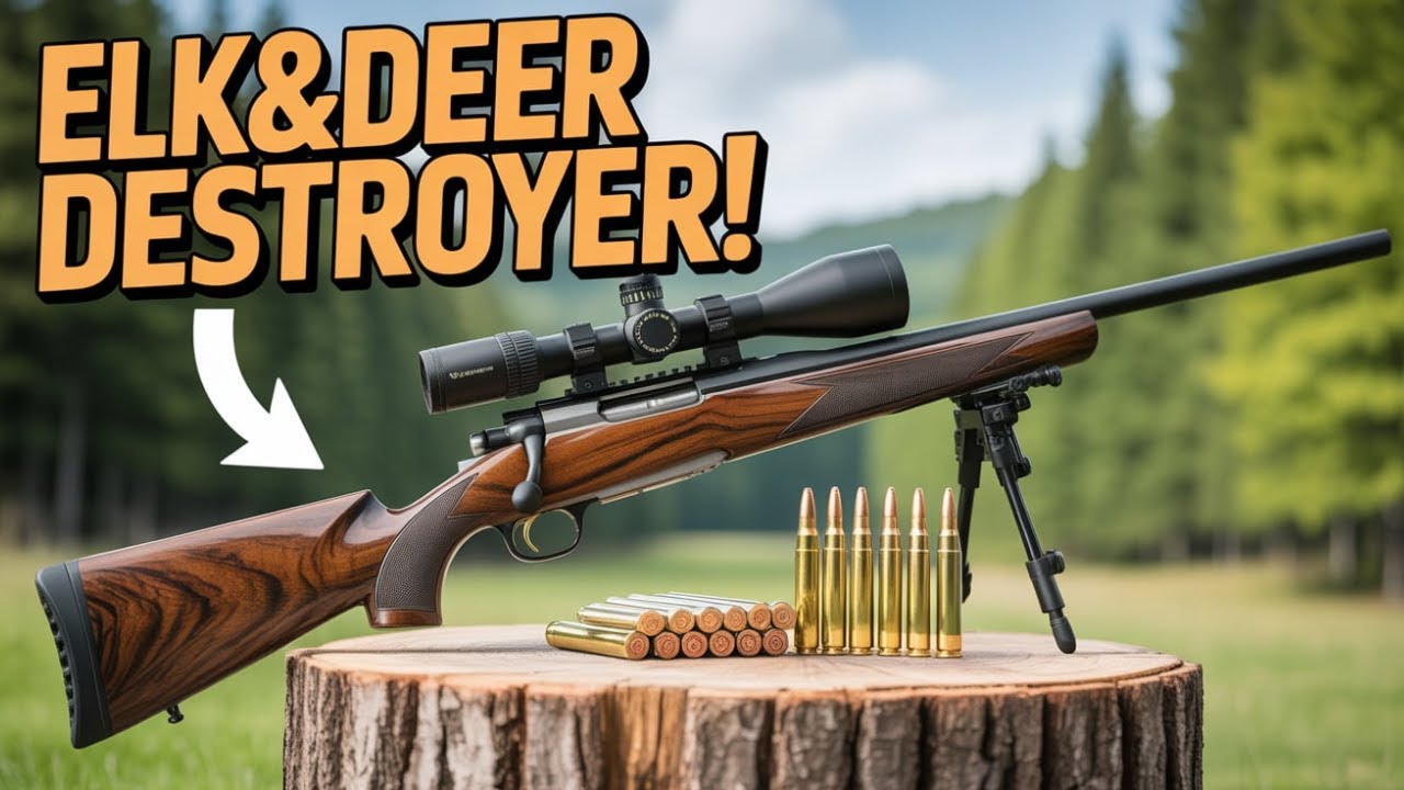 Top 5 Ultimate Deer & Elk Destroyers: Best Calibers That'll Drop 'Em in Their Tracks!