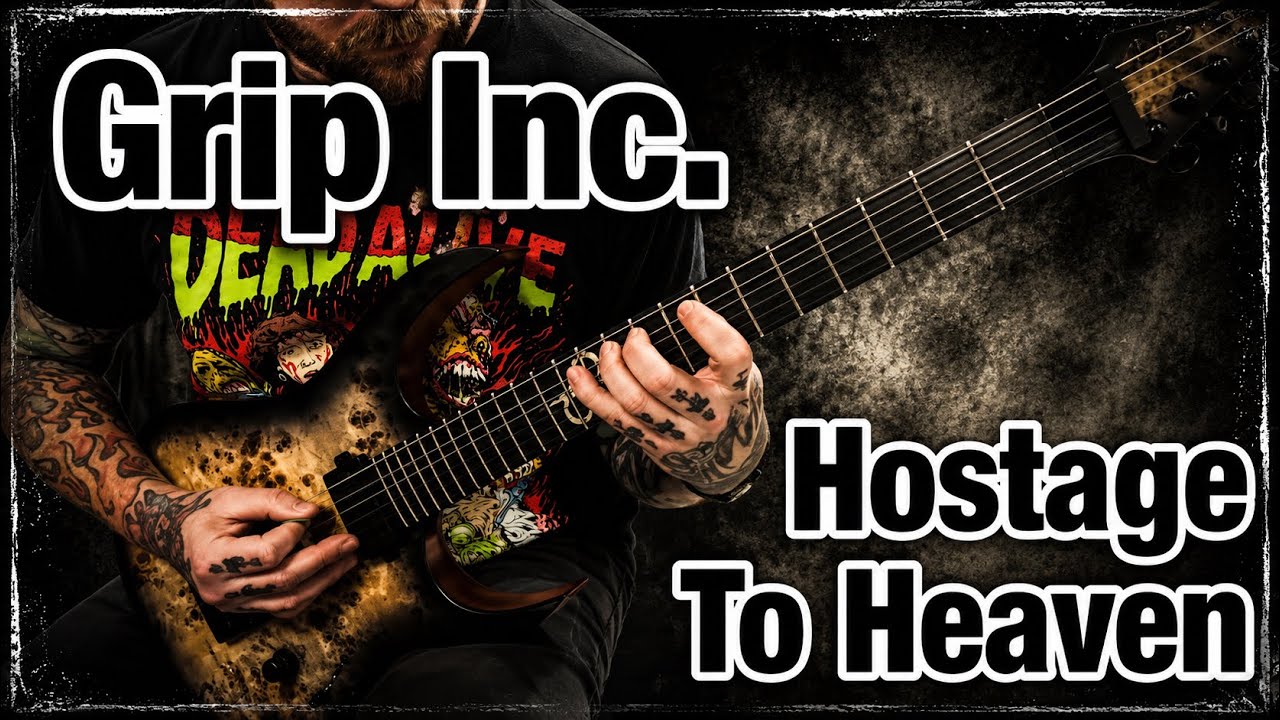 Grip Inc. 'Hostage To Heaven' Guitar Cover/Playthrough On Solar S1.6PB