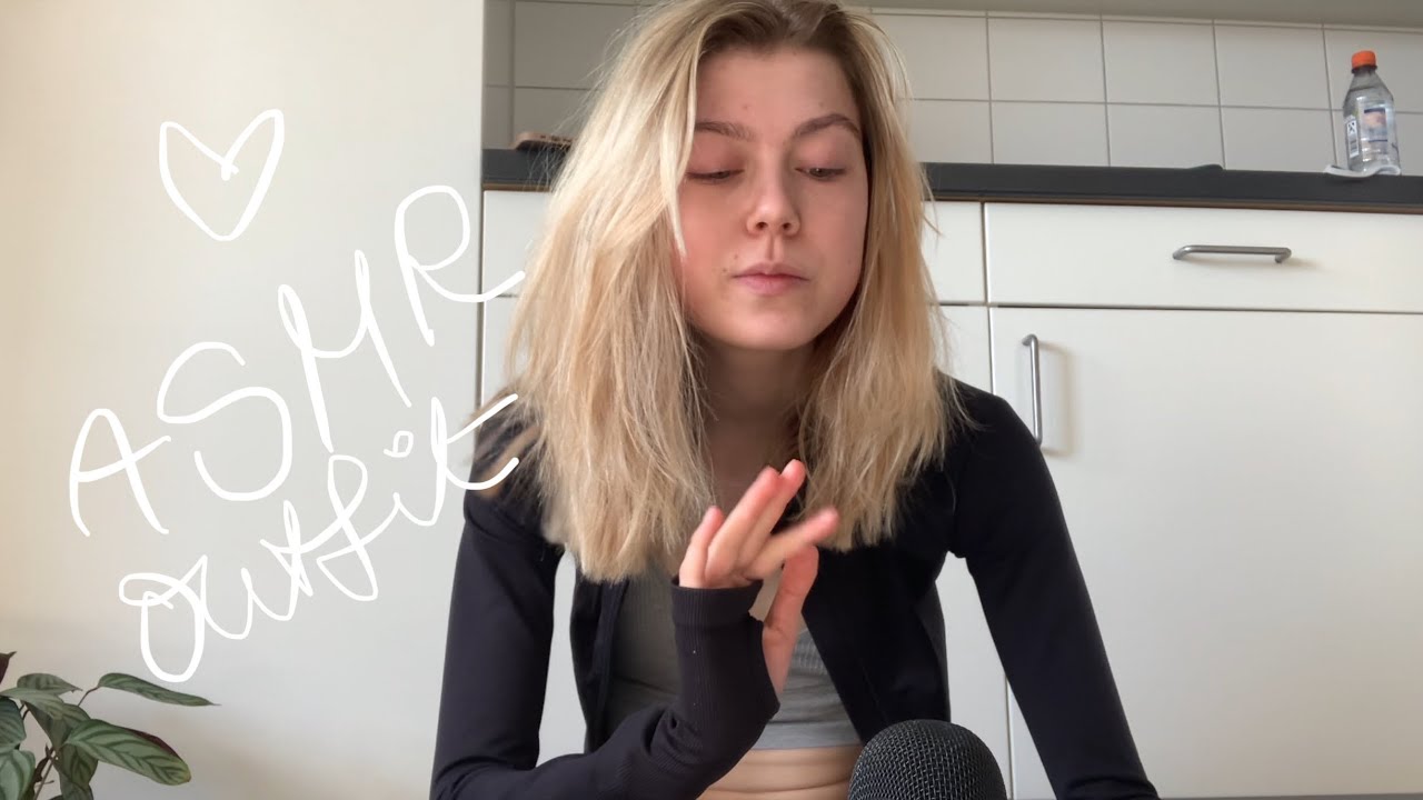 ASMR: Ich zeige dir mein Yoga Outfit inkl. fabric scratching und brushing
