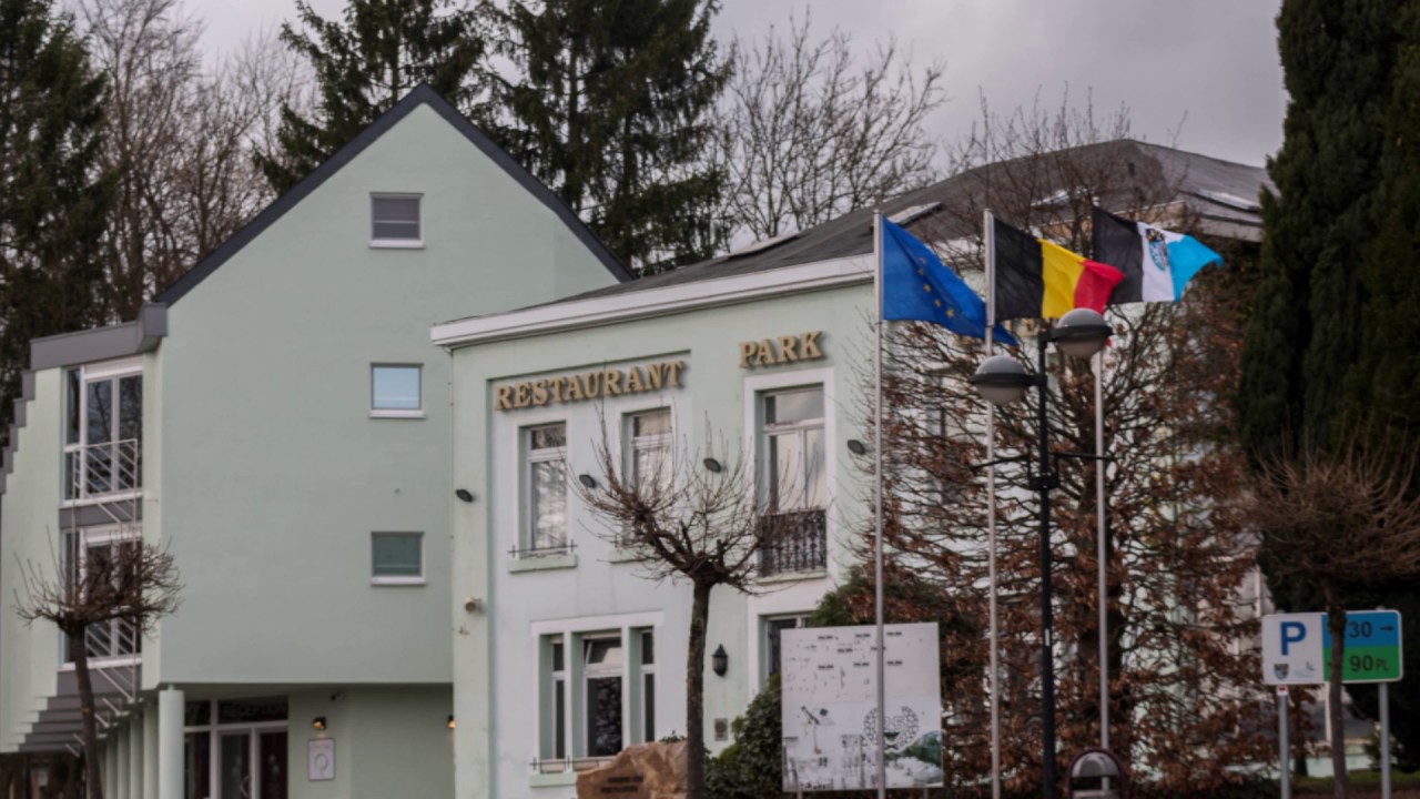 Anfahrt zum Parkhotel Kelmis / La Calamine