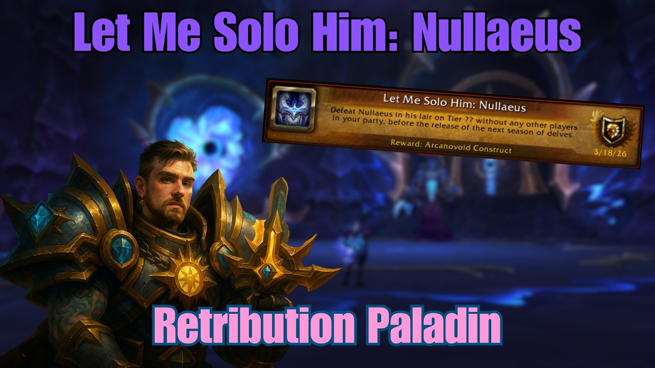 Retribution Paladin PoV Solo Nullaeus | Tier ?? | Midnight Season 1