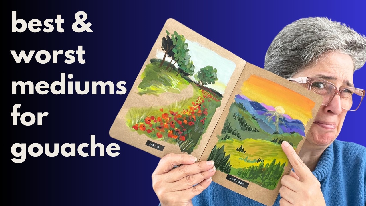 Best & Worst Mediums to Use with Gouache