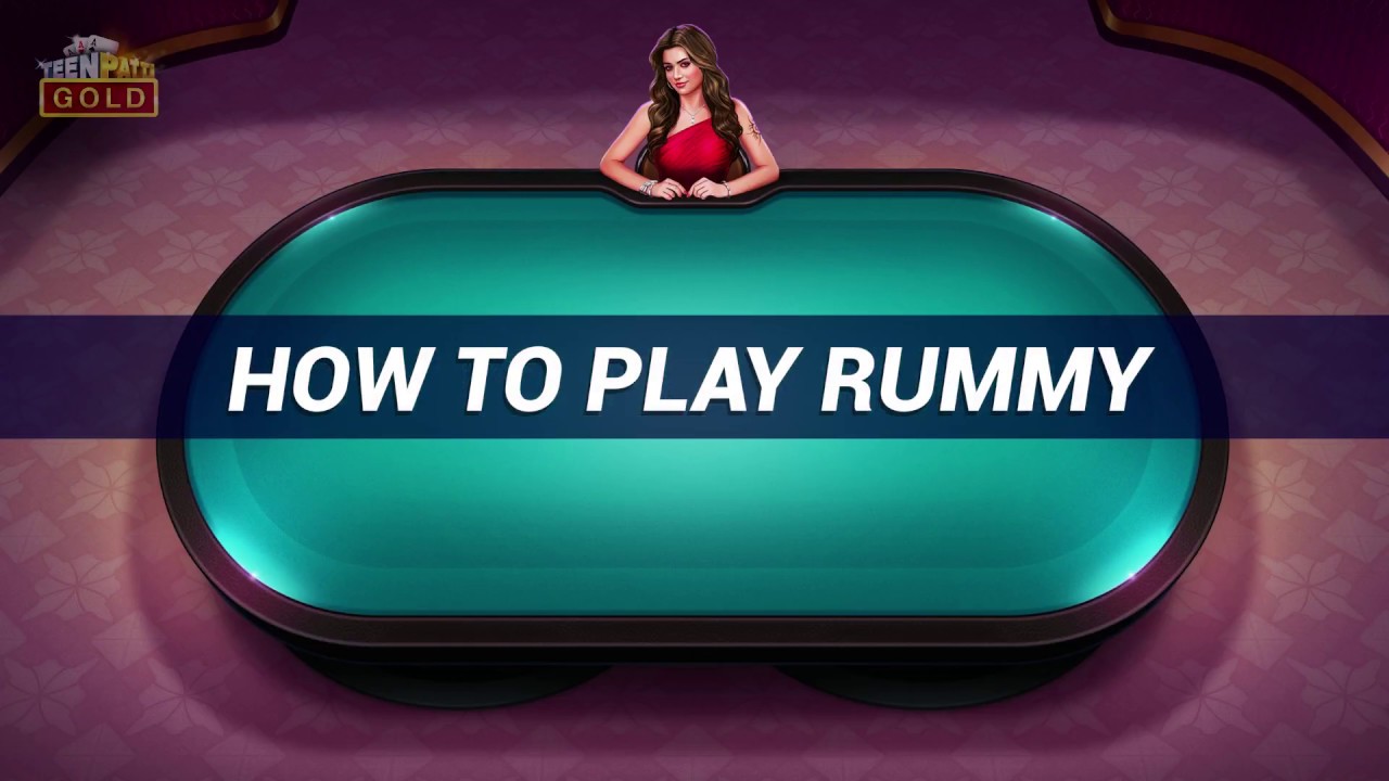 How to Play Rummy - English