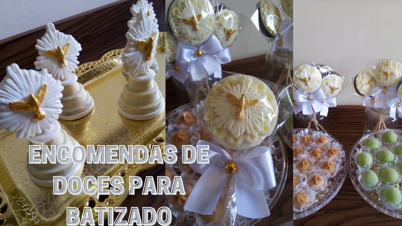 ENCOMENDA DE DOCES PARA BATIZADO.