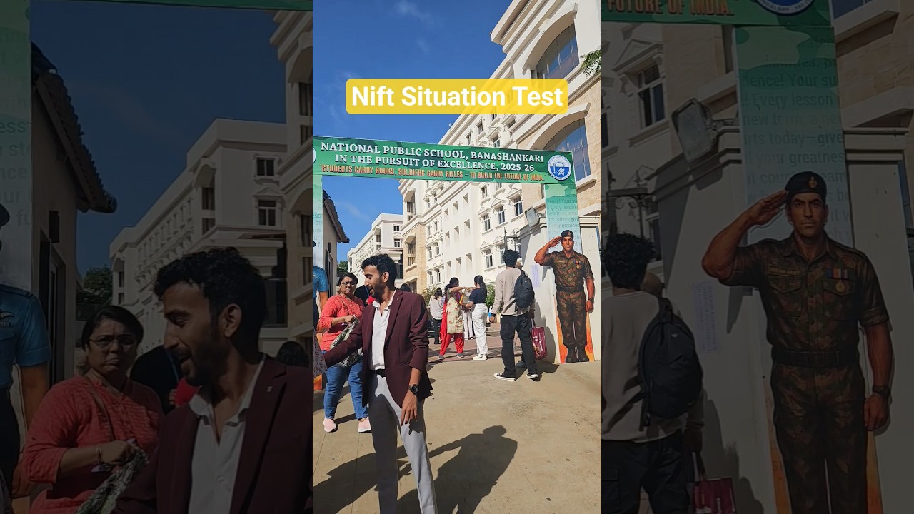 Nift situation test 2026  #live #situationtest