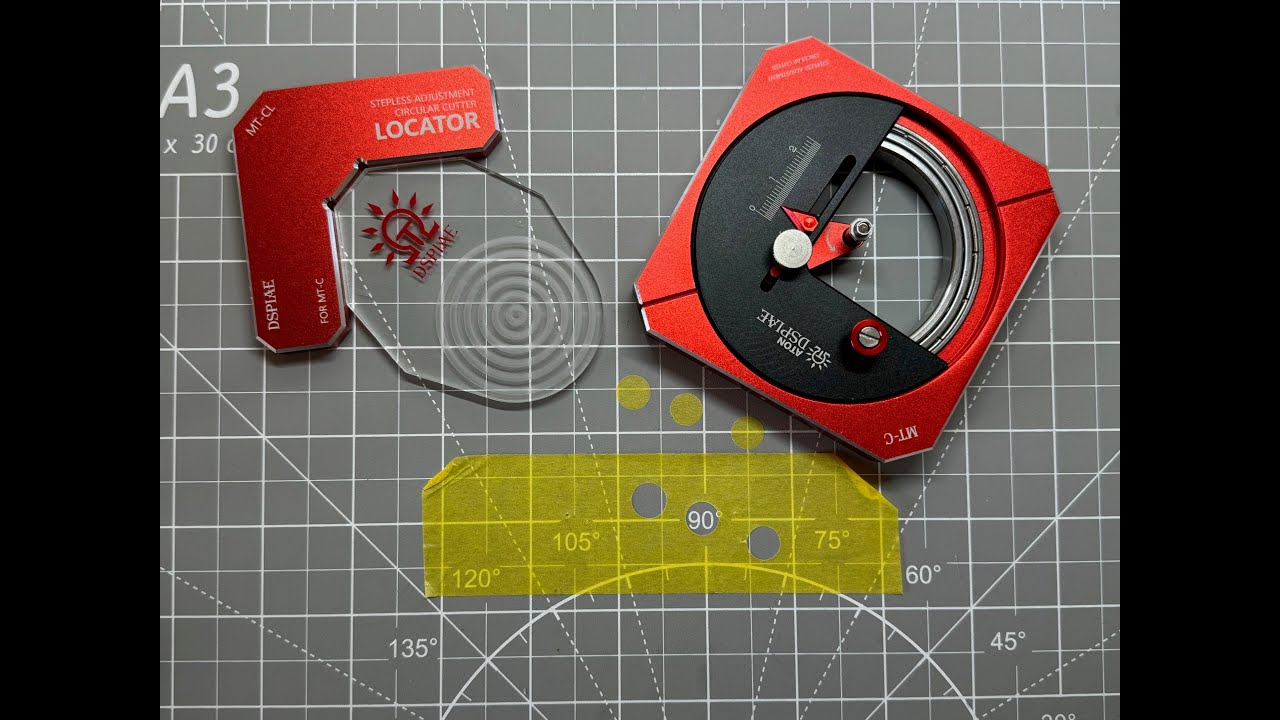 DSPIAE MT-C Stepless Adjustment Circular Cutter