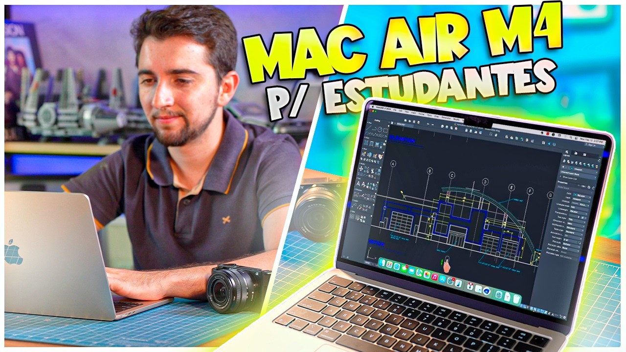 Esse é o MacBook IDEAL para COMEÇAR! E o mais barato com chip M4!) - Review Completo