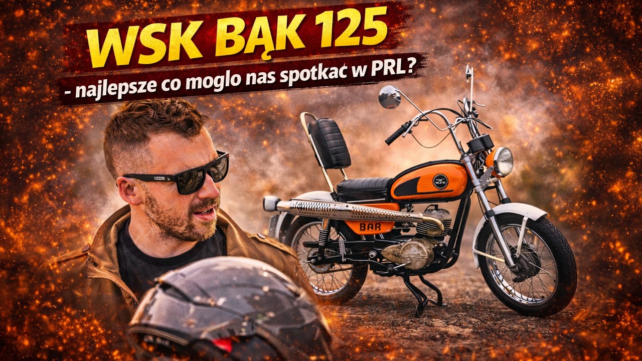 WSK 125 BĄK. NAJLEPSZE CO SIĘ MOGŁO NAM PRZYDARZYĆ W PRL?
