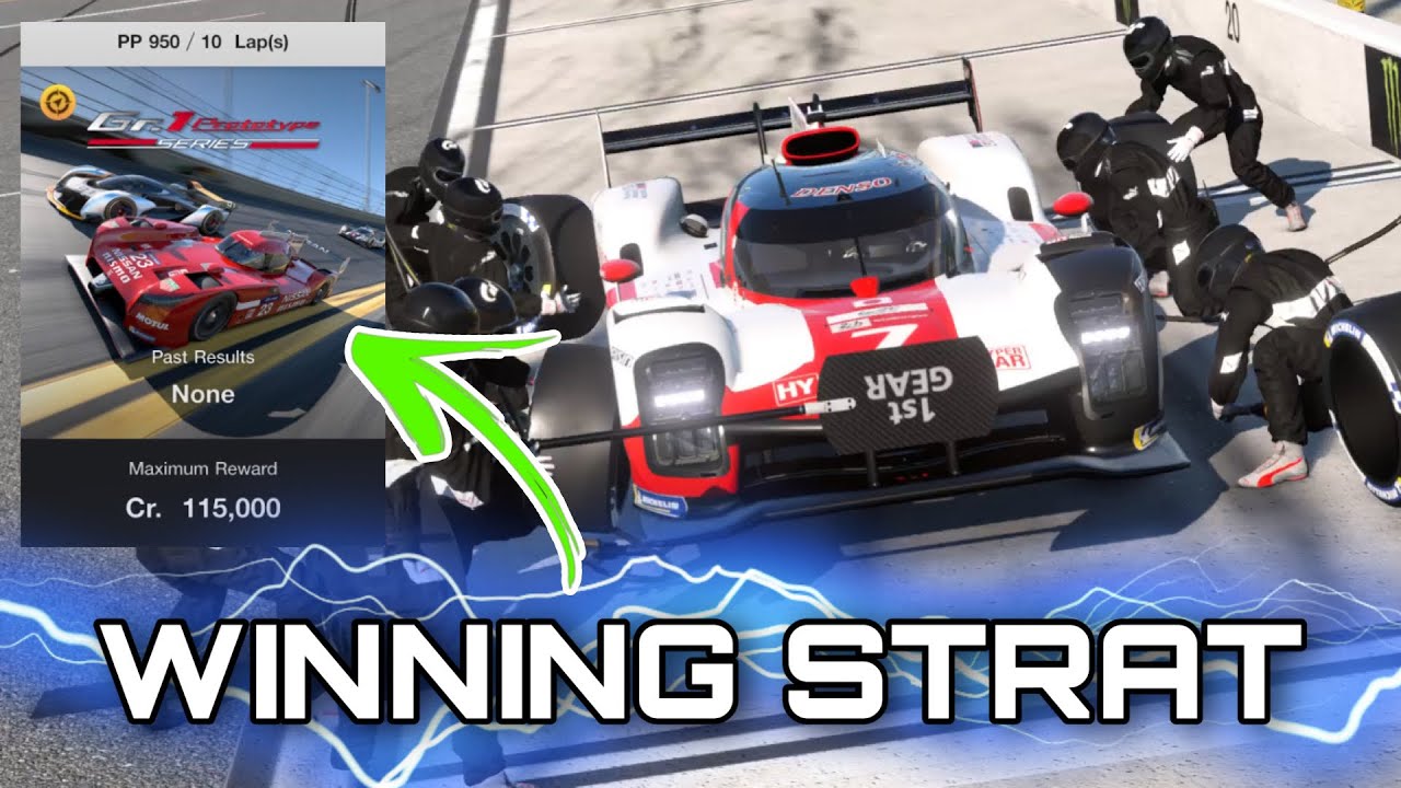 GT7: Daytona Gr1 Series Strategy Guide Cafe Menu