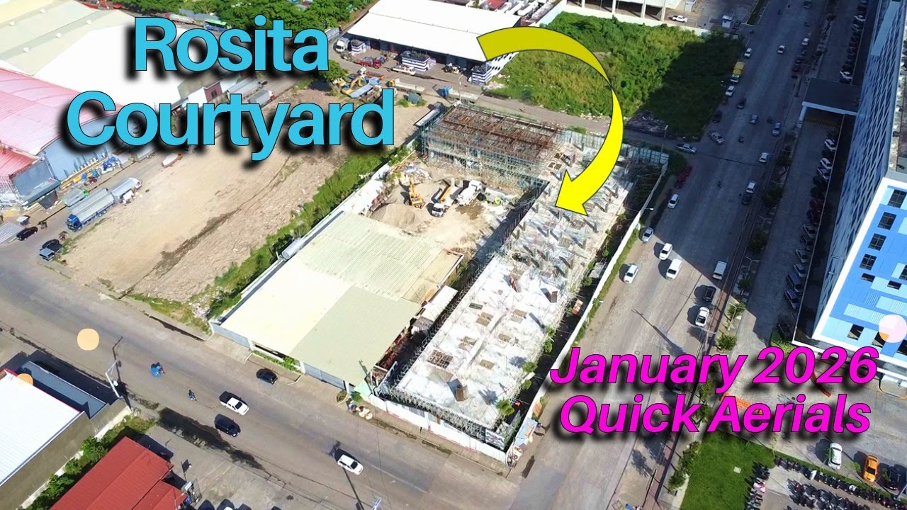 ROSITA COURTYARD - January 2026 Quick Aerial Revisit | Bacolod/Negros Construction Projects Update