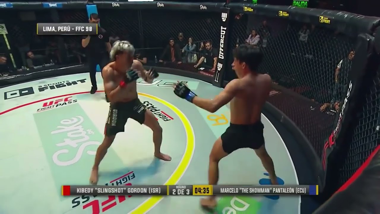 El ecuatoriano  Marcelo Pantaleon vs el israelita kibedy gordon 