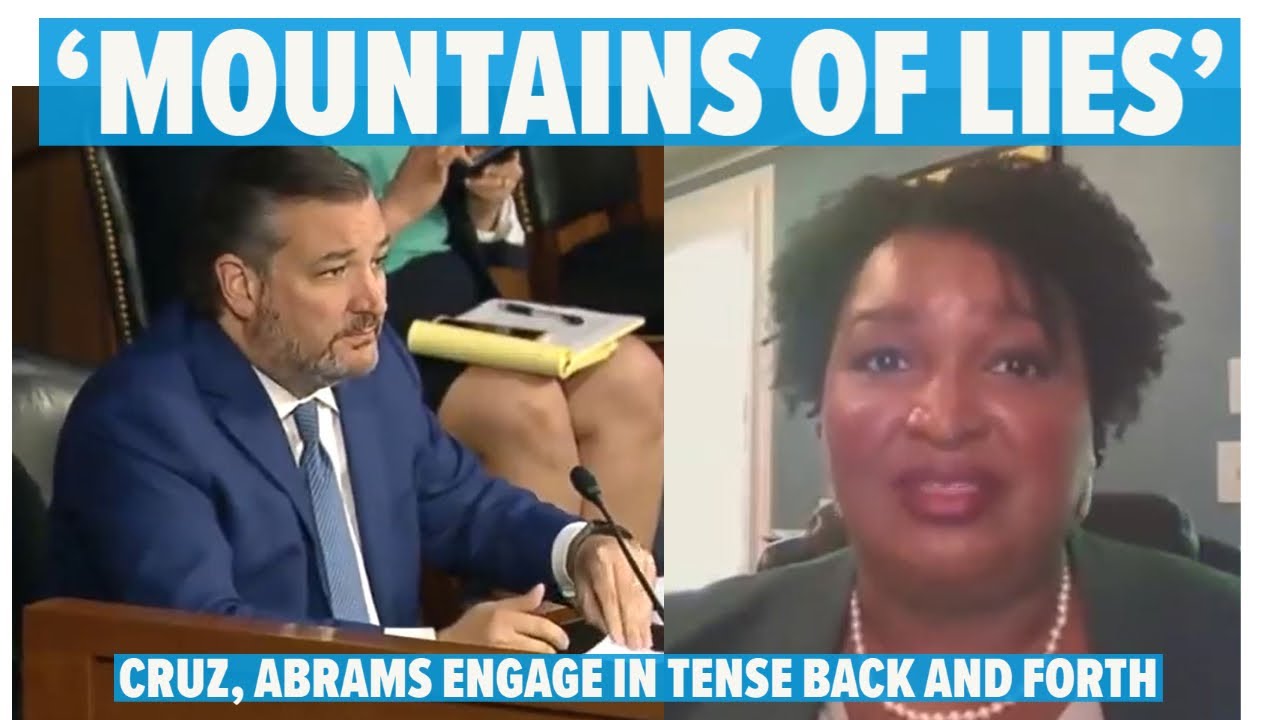 Sen. Ted Cruz Grills Stacey Abrams on Voter Suppression Hypocrisy | CBN News