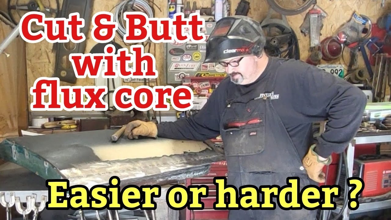 Cut & Butt with flux core. Easier or harder?
