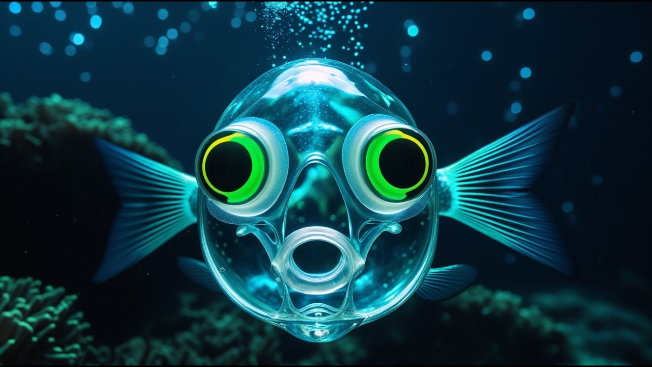 This Fish Has a Transparent Head… and Scientists Missed It for Decades.