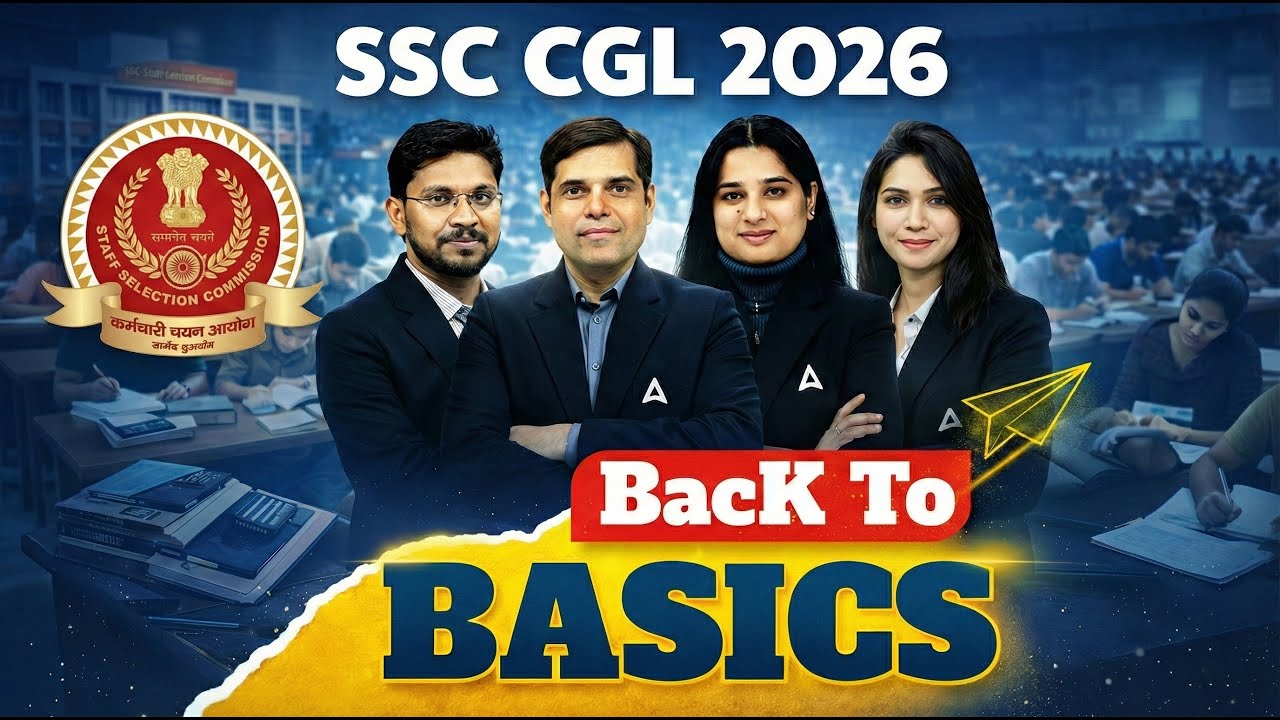 SSC CGL 2026 Preparation | Back To Basics Batch Launch | Start From Zero | By SSC Adda247