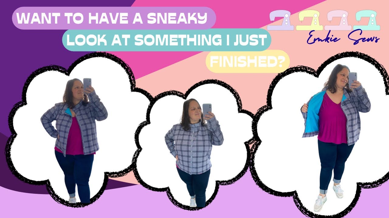I Made My First Ever Shacket! | Ellie & Mac Connie Shacket 🧵🧥 ep.33