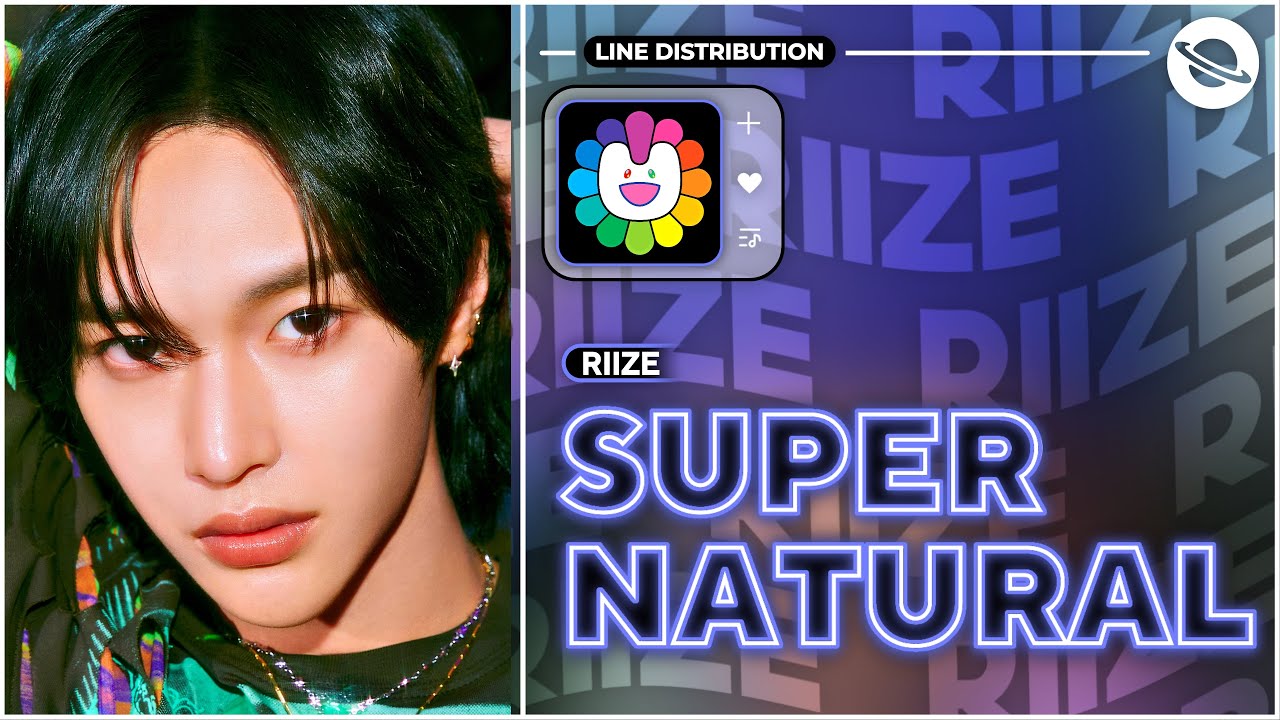 AI COVER | RIIZE — ❝SUPERNATURAL❞ ⌜ line distribution ⌟