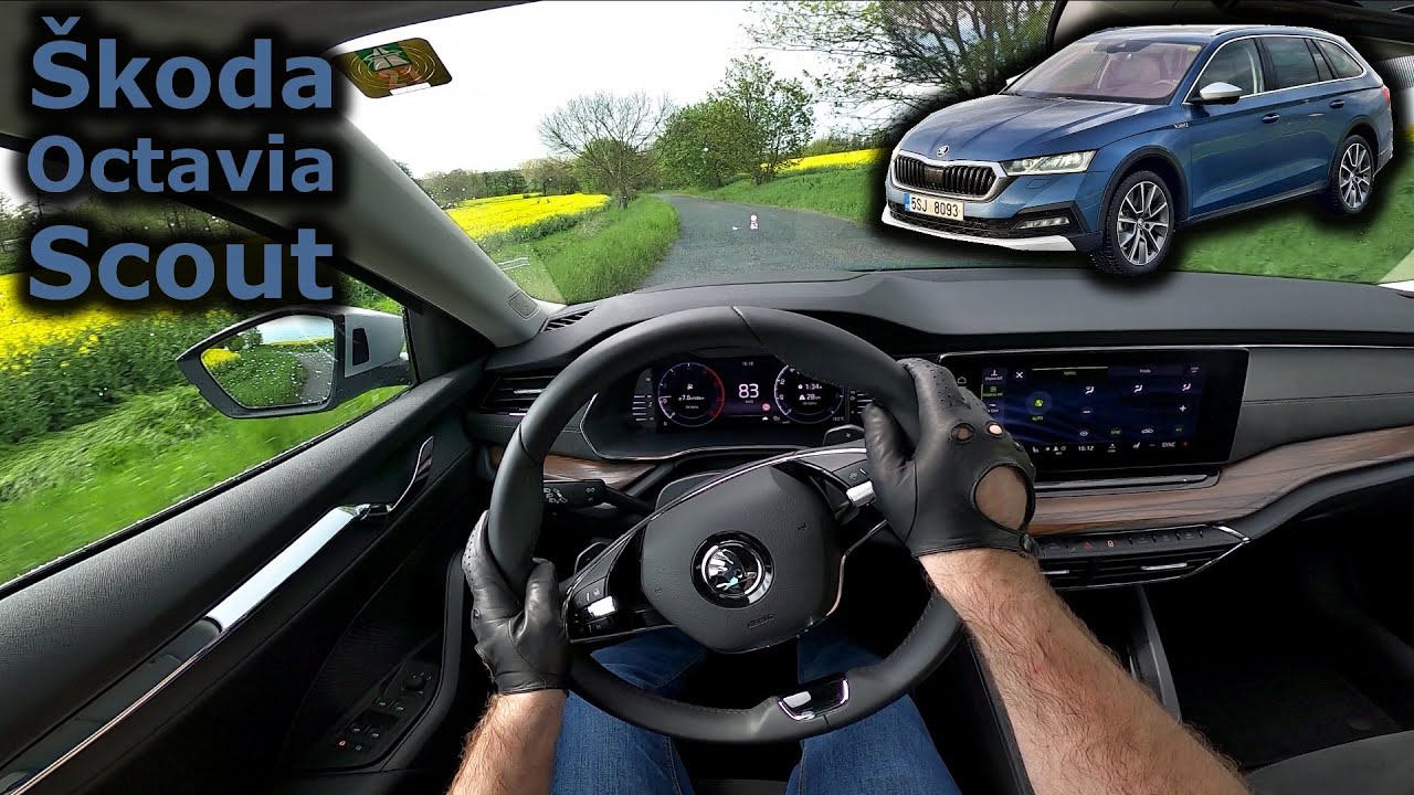 2021 Škoda Octavia Scout TDI 147 kW | POV test drive | #DrivingCars