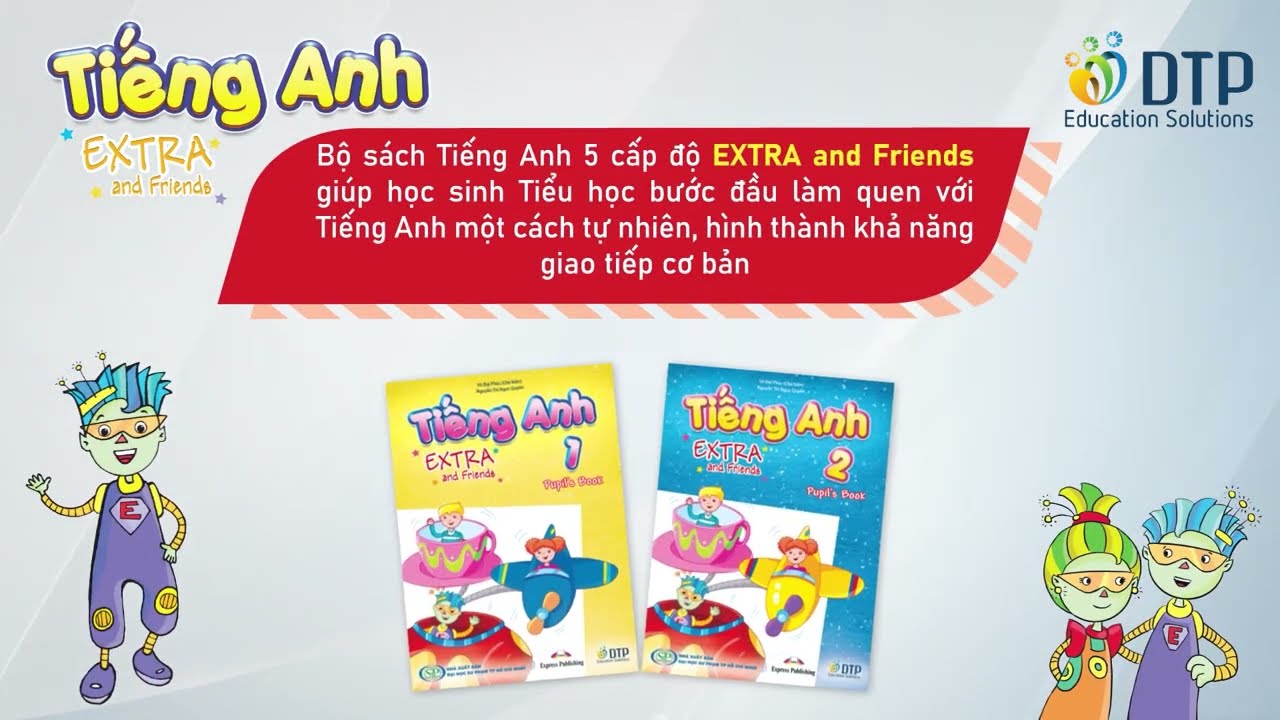 Giới thiệu 3 tựa sách giáo khoa EXTRA & Friends, Right on!, Bright | DTP Education Solutions