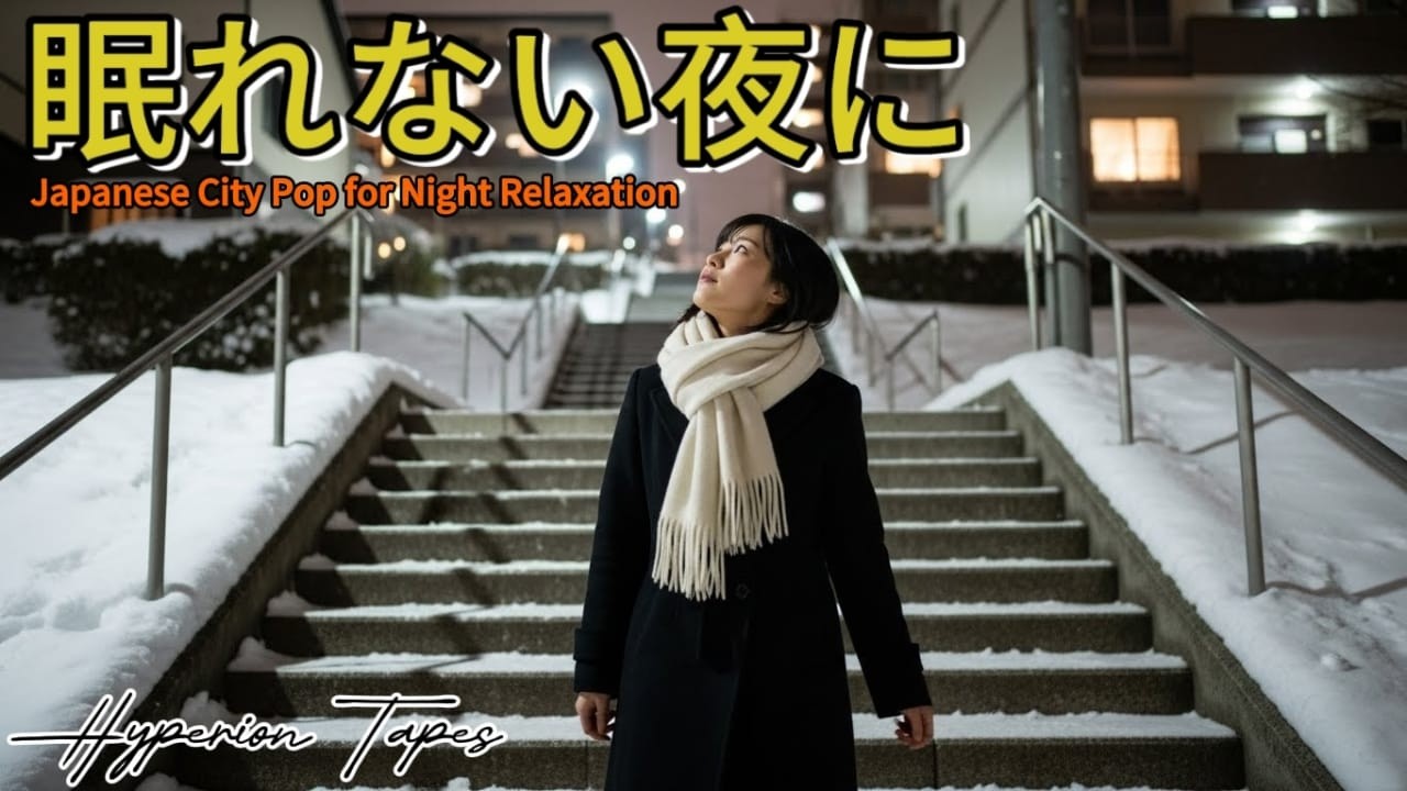 Japanese City Pop for Night Relaxation ✨ Calm & Cozy Playlist