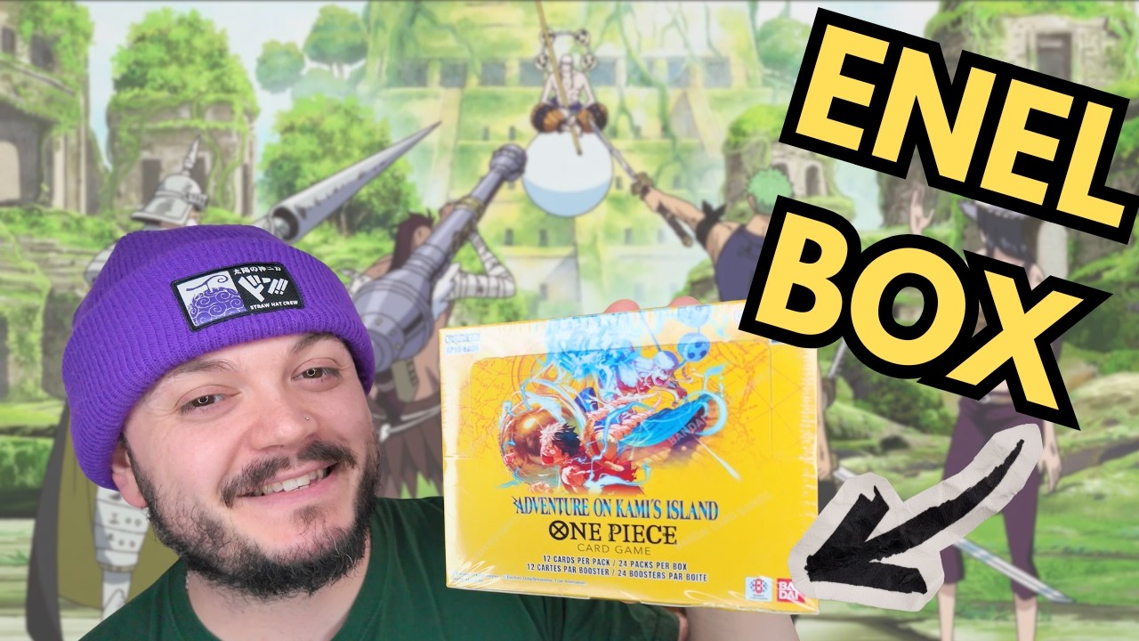 Распаковка бустера Lightening God Box OP15 из карточной игры One Piece 