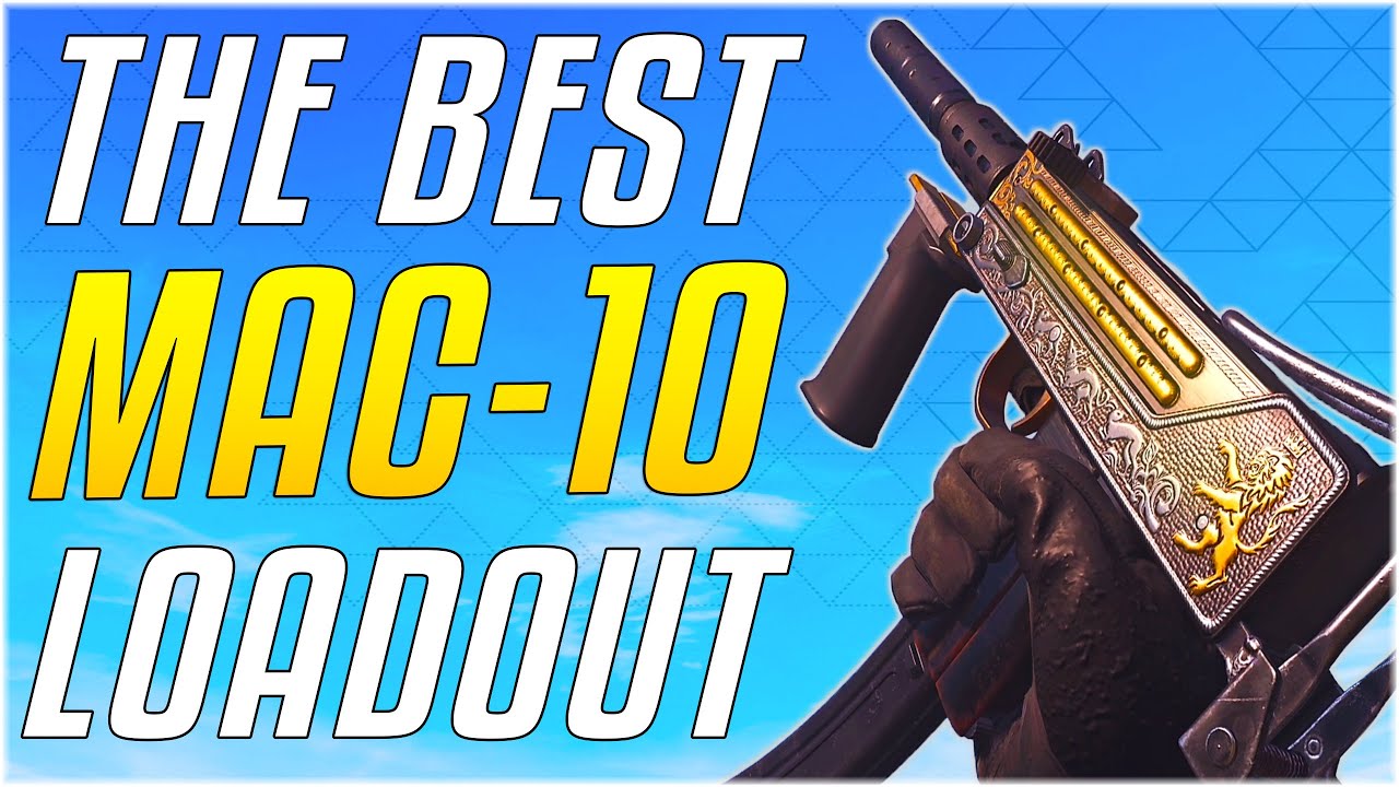 THE BEST MAC-10 LOADOUT - Max Level With All Attachments! [Cold War Warzone]
